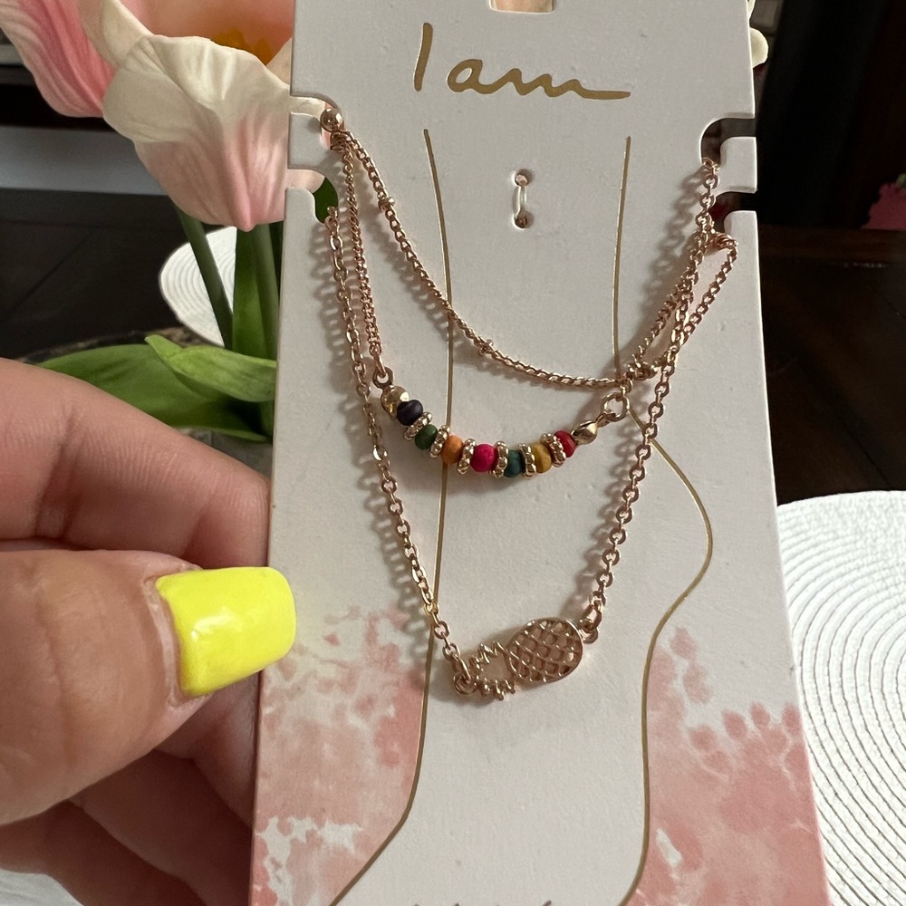 I Am Anklet Foot Bracelet